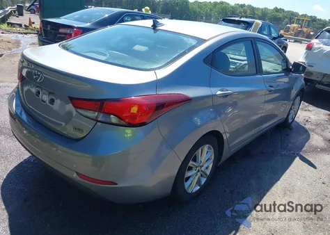 2015 Hyundai Elantra Se z USA, uszkodzony, nr VIN KMHDH4AEXFU278476